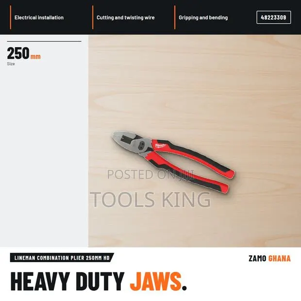 Lineman Combination Plier 250Mm HD - · Photo 1