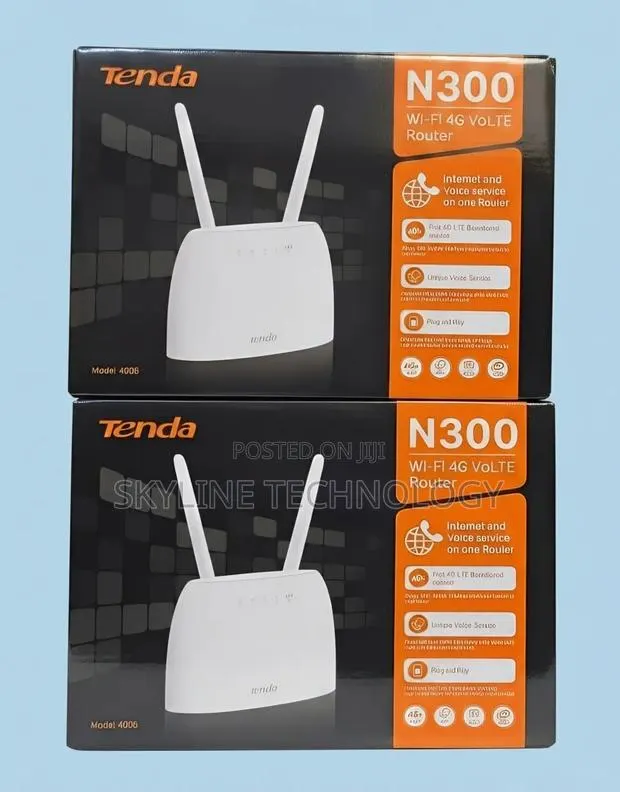 Tenda High Speed 4G LTE All Networks Router. · Photo 1