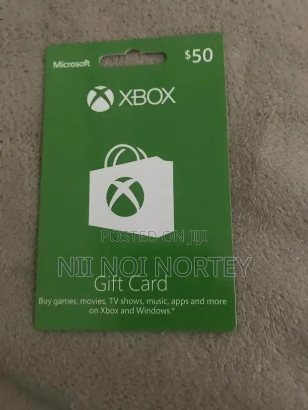 $50 Xbox Gift Card · Photo 1