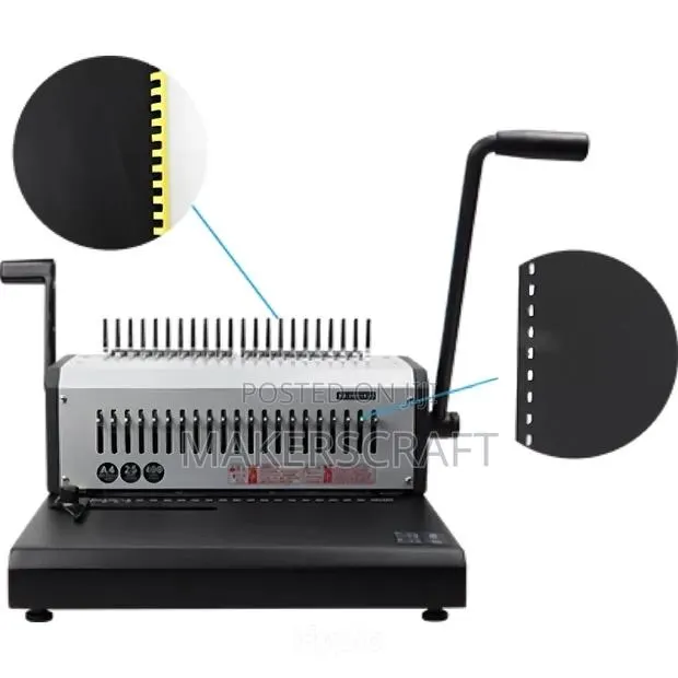 Heavy Duty Comb Binding Machine · Photo 1
