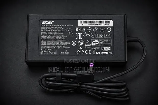 Brand New Original Acer 135W Charger 19V 7.1A Laptop Power Adapter AC! · Photo 1