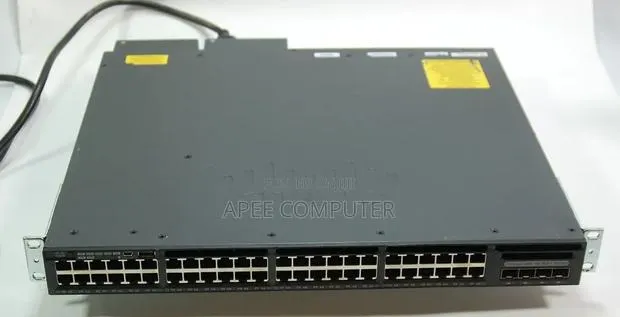 Cisco Catalyst WS-C3650-48PD-L 48-Port 2x 10G Uplink POE Ethernet · Photo 1