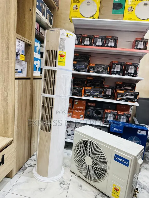 Lovely New White Floor Air Conditioner Nasco 2.0hp · Photo 1