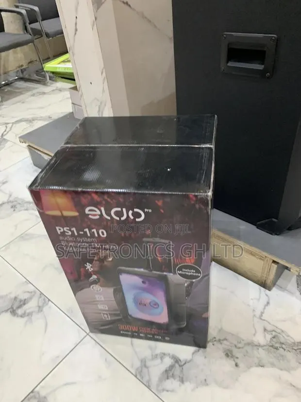 Purchase Black Eldo Pro Ps1-110 Single 12” With Mic Bluetooth Speaker · Photo 1