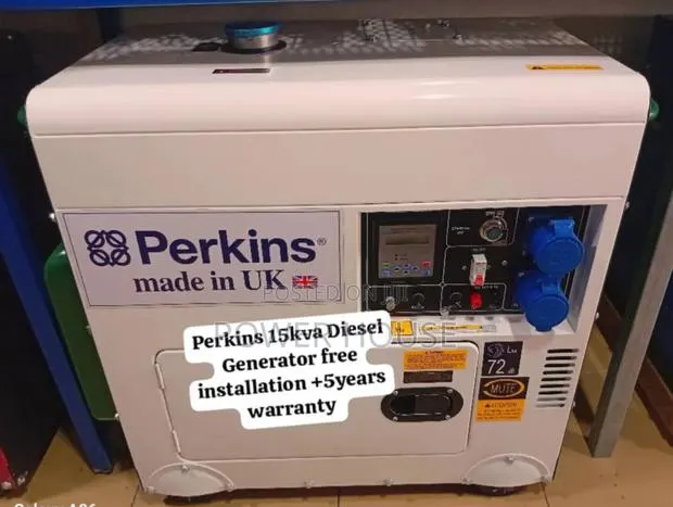 Power Storm Perkins Diesel Generator 15kva Silent · Photo 1