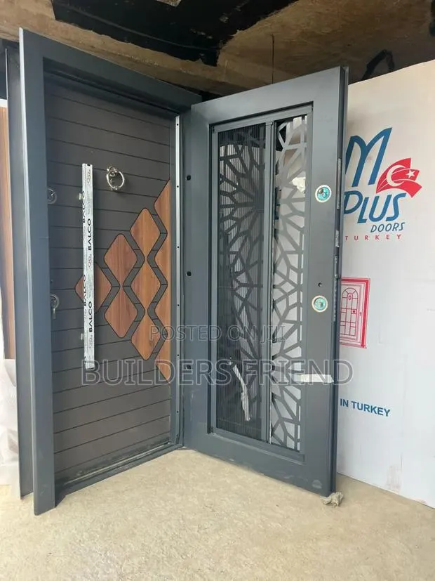 Executive Single Burglarproof Entrance Turkish Security Door · Photo 1