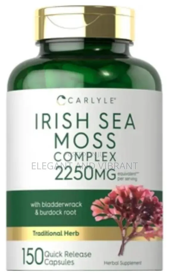 Irish Sea Moss 150 Capsules ,2250mg · Photo 1