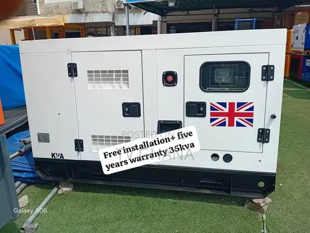 UK Used Perkins 35kVA Diesel Generator – Excellent Condition 35kva · Photo 1