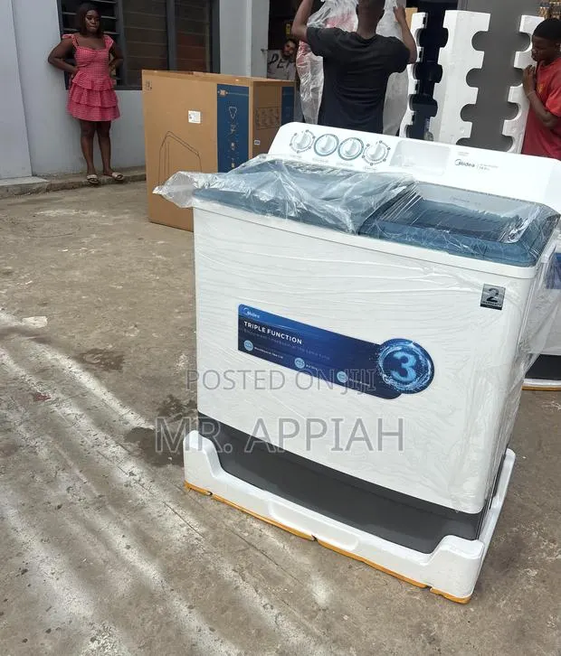 Semi-Automatic Top Load Electric Washing Machine(White) · Photo 1