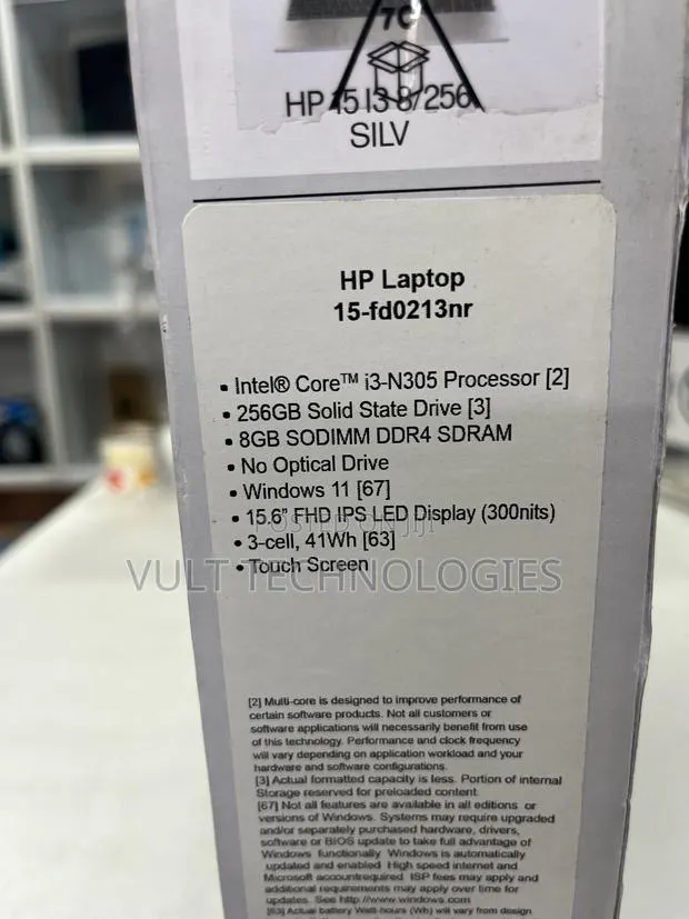 New Laptop HP 15 8GB Intel Core i3 SSD 512GB · Photo 4