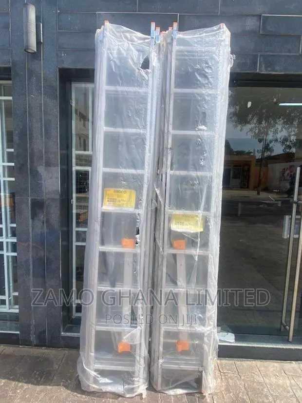 Ingco 3 Section Extention Ladder 3×9 - Hlad03391 · Photo 1