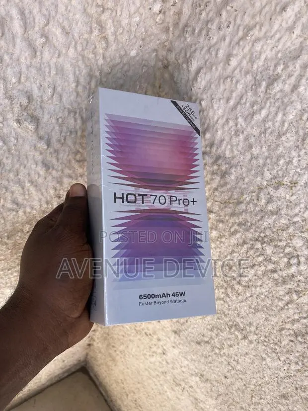 New Infinix Hot 70 Pro 5G+ 256 GB Black · Photo 1