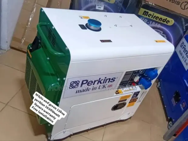 Green Flash 15kva Perkins Generator 16500watt Diesel 15kva · Photo 1
