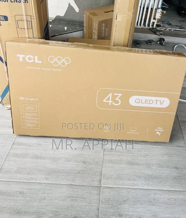 Super Authentic TCL 43” Qled Smart Screen TV(Dolby Audio) · Photo 1