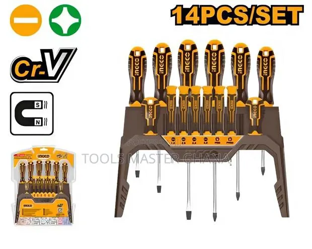 14-pcs Screwdriver And Precision Screwdriver Set - Hksd1428 · Photo 1