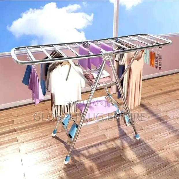 Strong Metal Foldable Cloth Rack · Photo 1