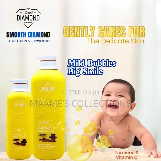 Smooth Diamond Paris Baby and Kids Shower Gel and a Body Lotion. · Photo 1