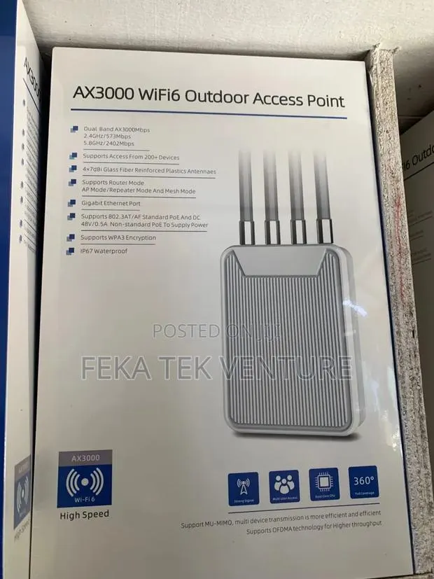 Powerful Ax3000 Wifi Access Point Wifi6 · Photo 1