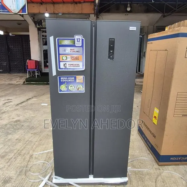 More Energy Effiency of Nasco 400L Side by Side Fridge Available · Photo 1