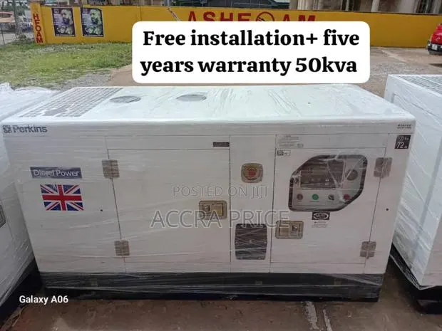 Service Support on Diesel Engine Perkins 50kva Generator · Photo 1