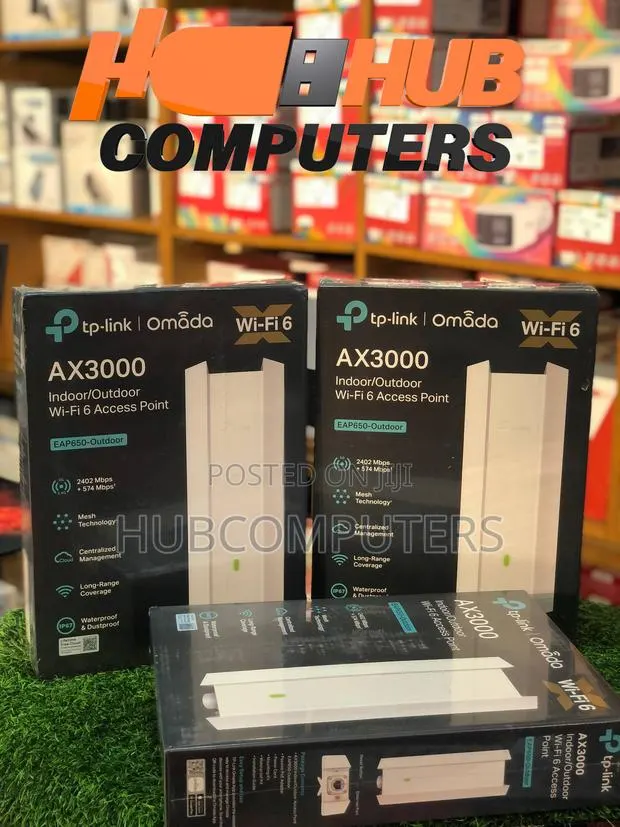 TP-Link Omada EAP650 AX3000 Indoor/ Outdoor Wi-Fi 6 Access Point · Photo 1