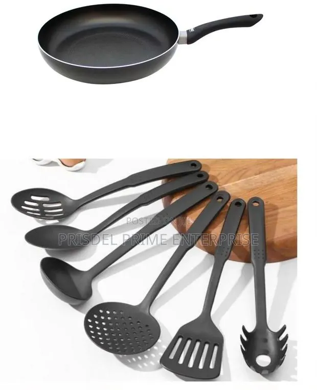 Nonstick Frying Pan With Laddle Set · Photo 1