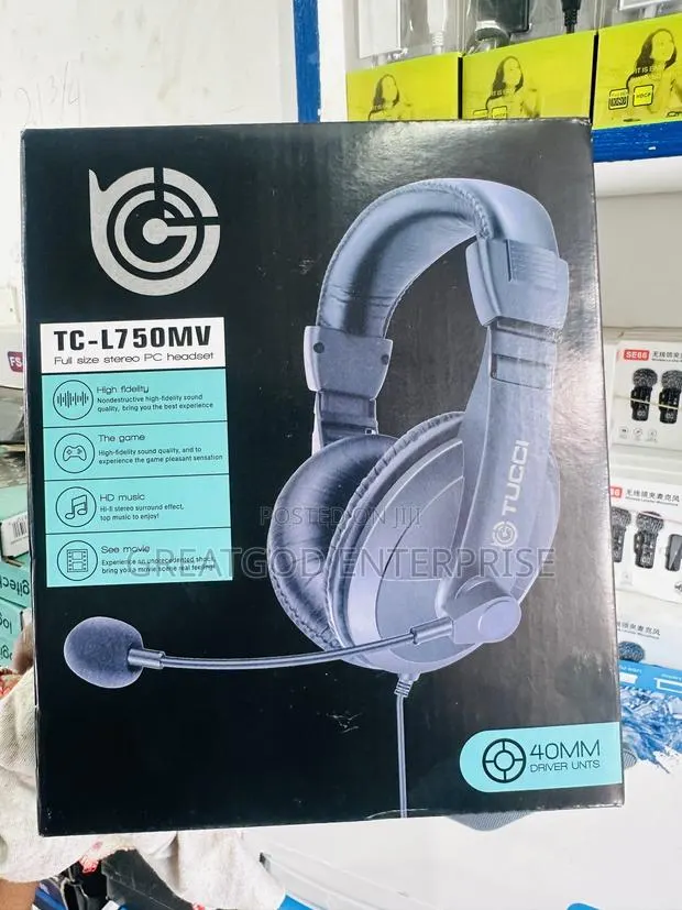 Tucci TC-L750MV Stereo PC Headset · Photo 1