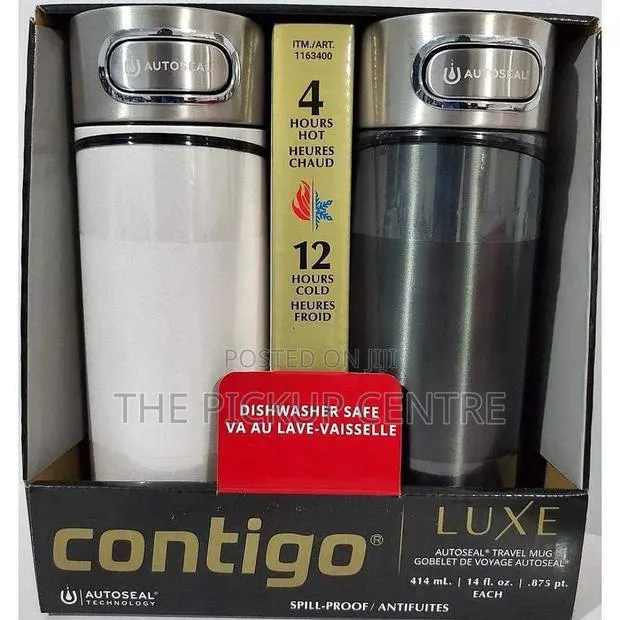 Contigo Luxe Autoseal Leak Proof Travel Mug- 655ghs for Both · Photo 1
