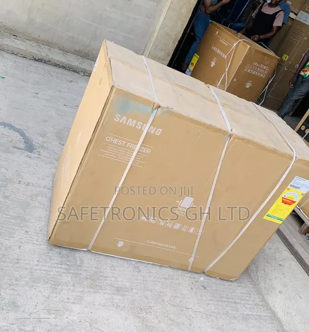 Secure New Samsung 281 Liters Grey Single-Door Chest Freezer · Photo 1