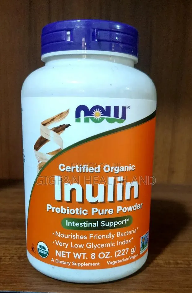 Certified Organic Inulin, Probiotic Pure Powder 227g. · Photo 1