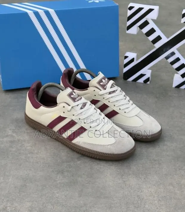 New Adidas Unisex Samba Putty Grey · Photo 1