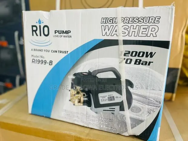 Efficient Rio Electric High Pressure Washer 1.61-HP Water Pump · Photo 1