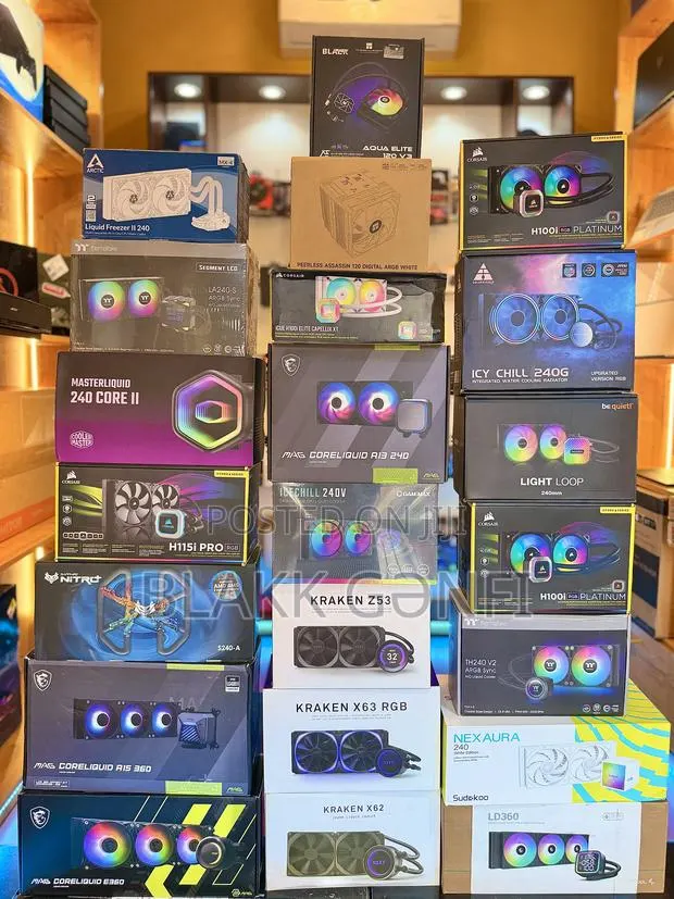 120mm, 240mm, 280mm, 360mm Liquid Air Digital Coolers · Photo 1