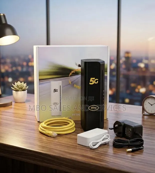 MTN 5g Universal Turbonet Router With Free Ups(1.2gbps Speed & Wifi 6) · Photo 1