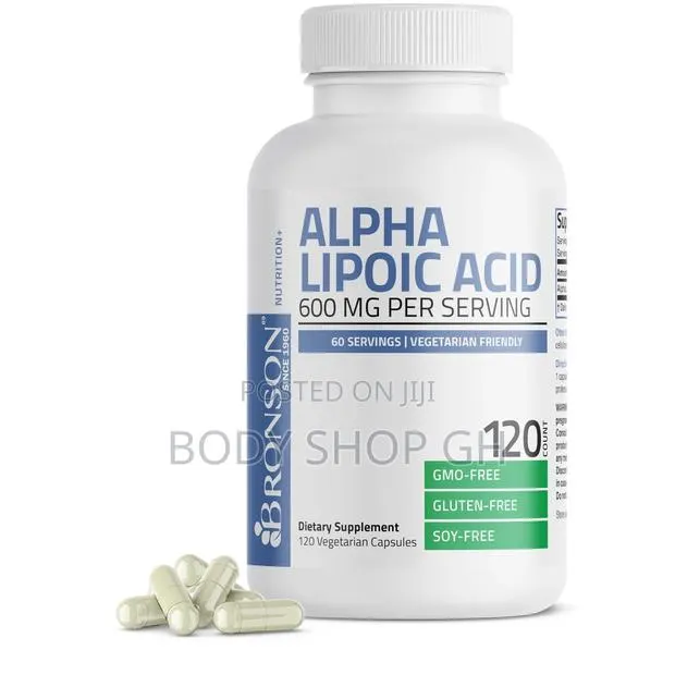 Bronson Alpha Lipoic Acid 600mg Free Radical Scavenger - Antioxidant · Photo 1