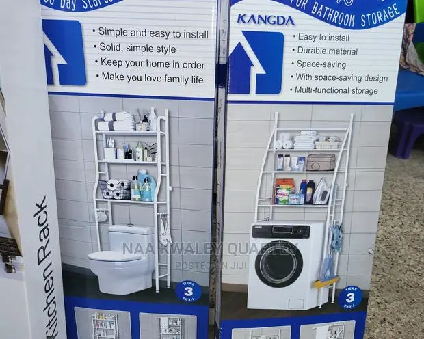 Toilet and Washing Machine Racks · Photo 1