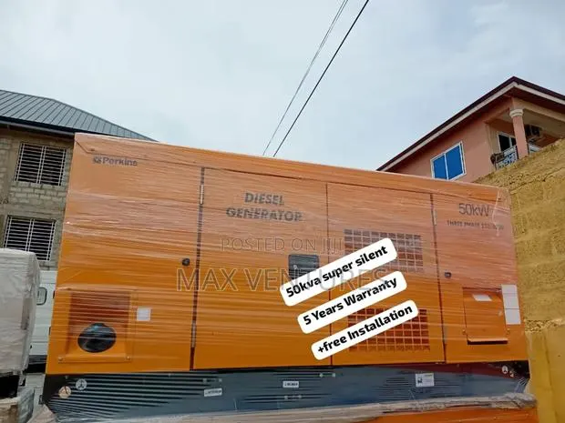 50kw Diesel Perkins Generator Enterprise Power Supply · Photo 1