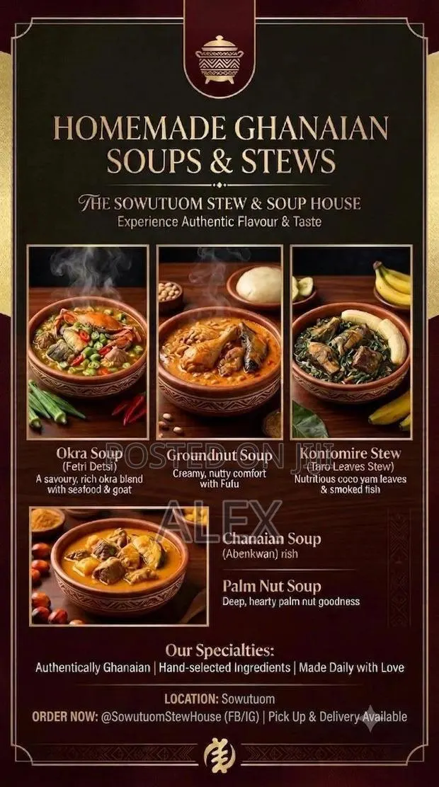 Homemade Stews and Soup for Sale · Photo 1