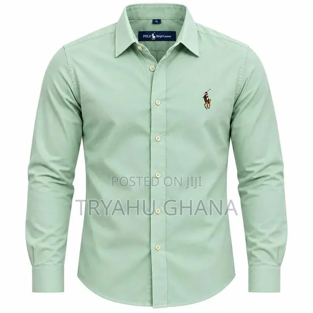 Men's Lemon Polo Office Shirts for Sale at Tryahu-Nationwide Delivery · Photo 1