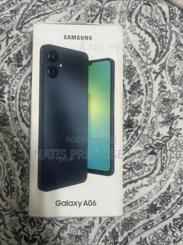 New Samsung Galaxy A06 128 GB Black · Photo 1