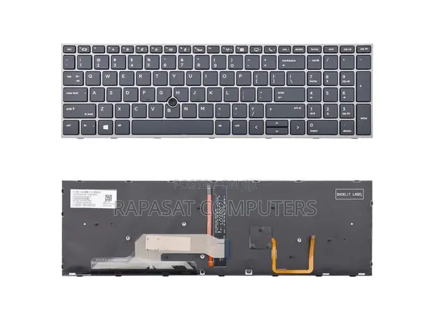 HP Zbook 15 G5 Backlight Keyboard · Photo 1