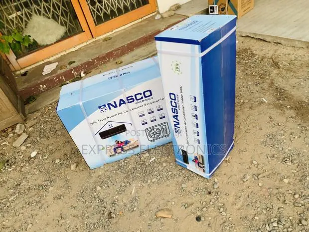 Limited Stock Prime Nasco 1.5HP Black Split Air ConditionerNAS-J12-V1B · Photo 1