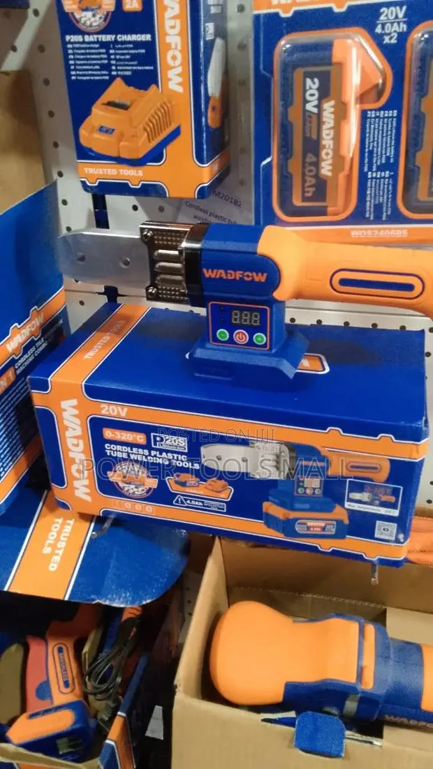 Wadfow Cordless Plastic Tube Welding Tools · Photo 1