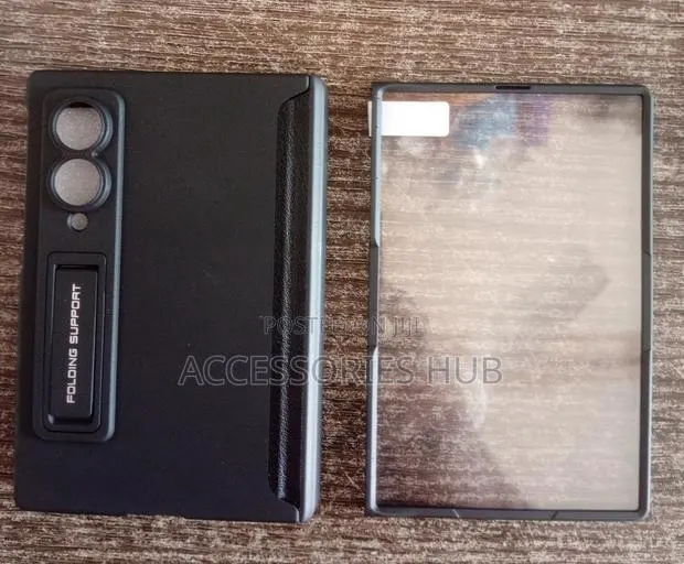 Samsung Z Fold 8 Case With Inbuilt Protector and a Stand With Hinge · Photo 1