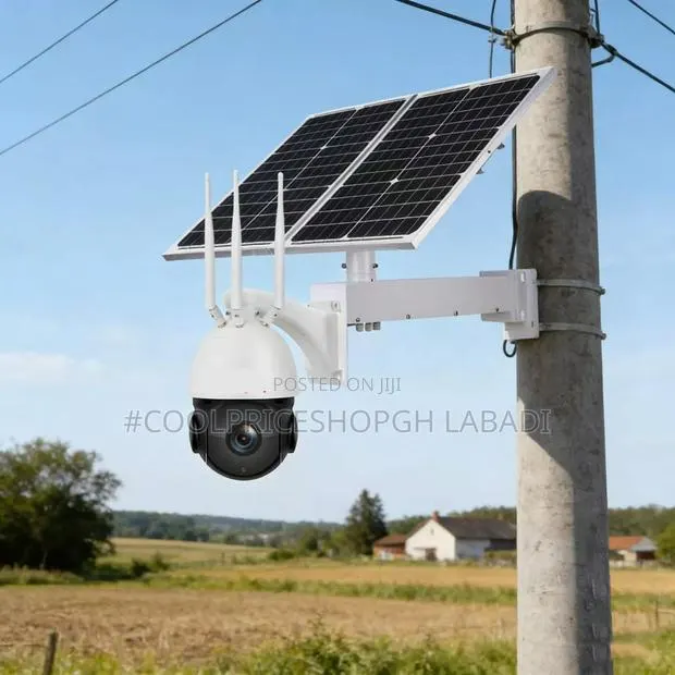 36x Speed ​​Dome Ip PTZ Full Hd Solar White Security Camera · Photo 1
