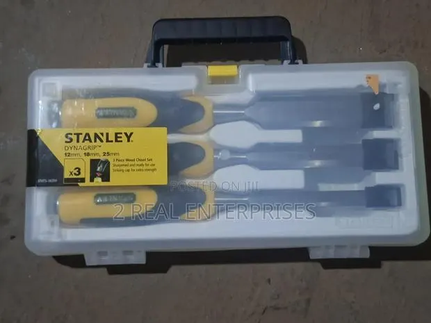Stanley Dynagrip 3-Piece Wood Chisel Set Model: STHT0-16359 · Photo 1