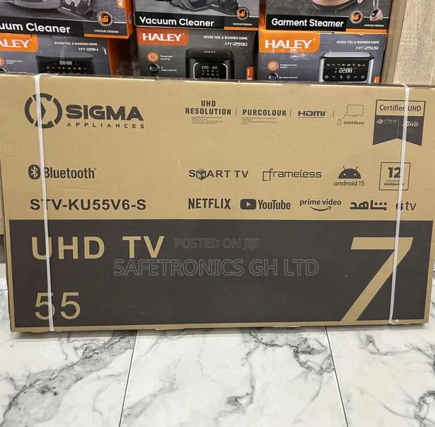 Trust Affordable Smart Satellite Led Uhd Sigma Android 55 Inch Tv · Photo 1