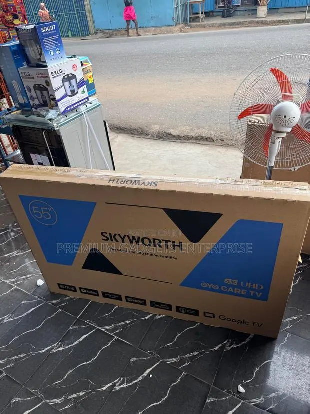 Skyworth 55" Uhd 60hz Led Google Tv, Hdr10 · Photo 1