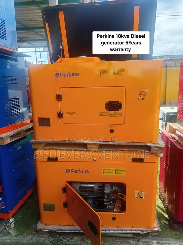 Diesel Generator Perkins 18kVA – Powerful Backup Electricity · Photo 1
