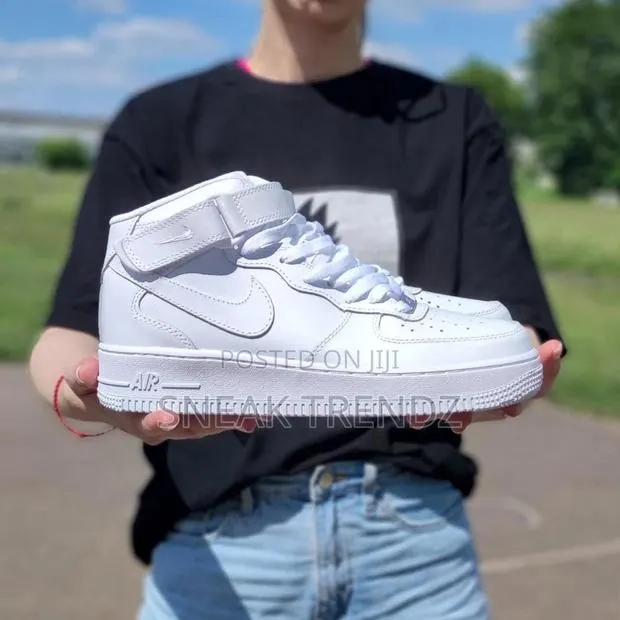 Air Nike Force 2 Long Pu White · Photo 1